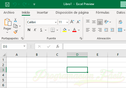 Seleccionar celda Excel