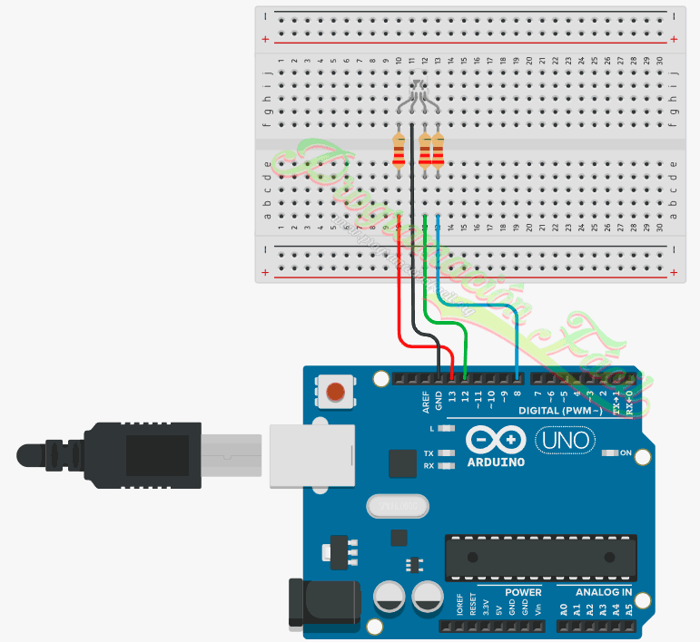 Cómo conectar un LED RGB en Arduino Programación Fácil Blog