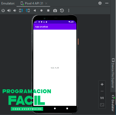emulador de Android studio