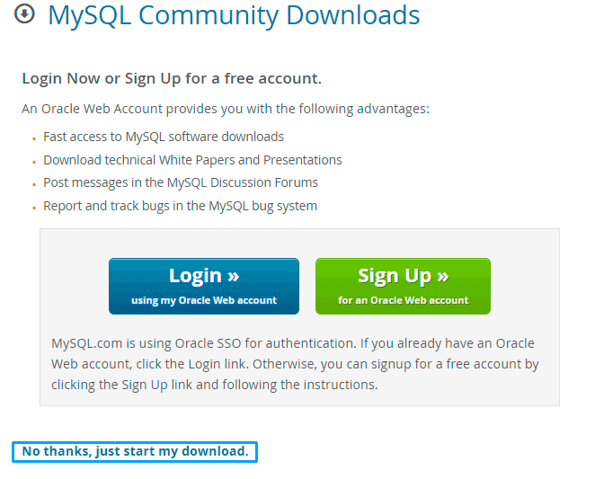 mysql community