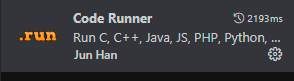 Extensión Code Runner para Python