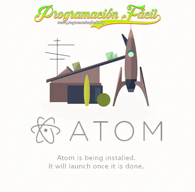 Instalación de Atom